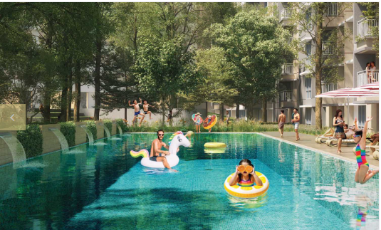 Crown Kolshet Thane Swimming Pool